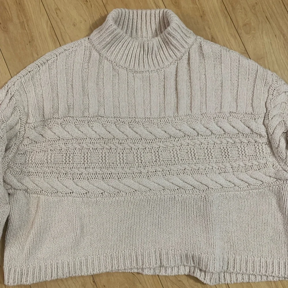 James Street Co Ida Cable Sweater M - Picture 4 of 8